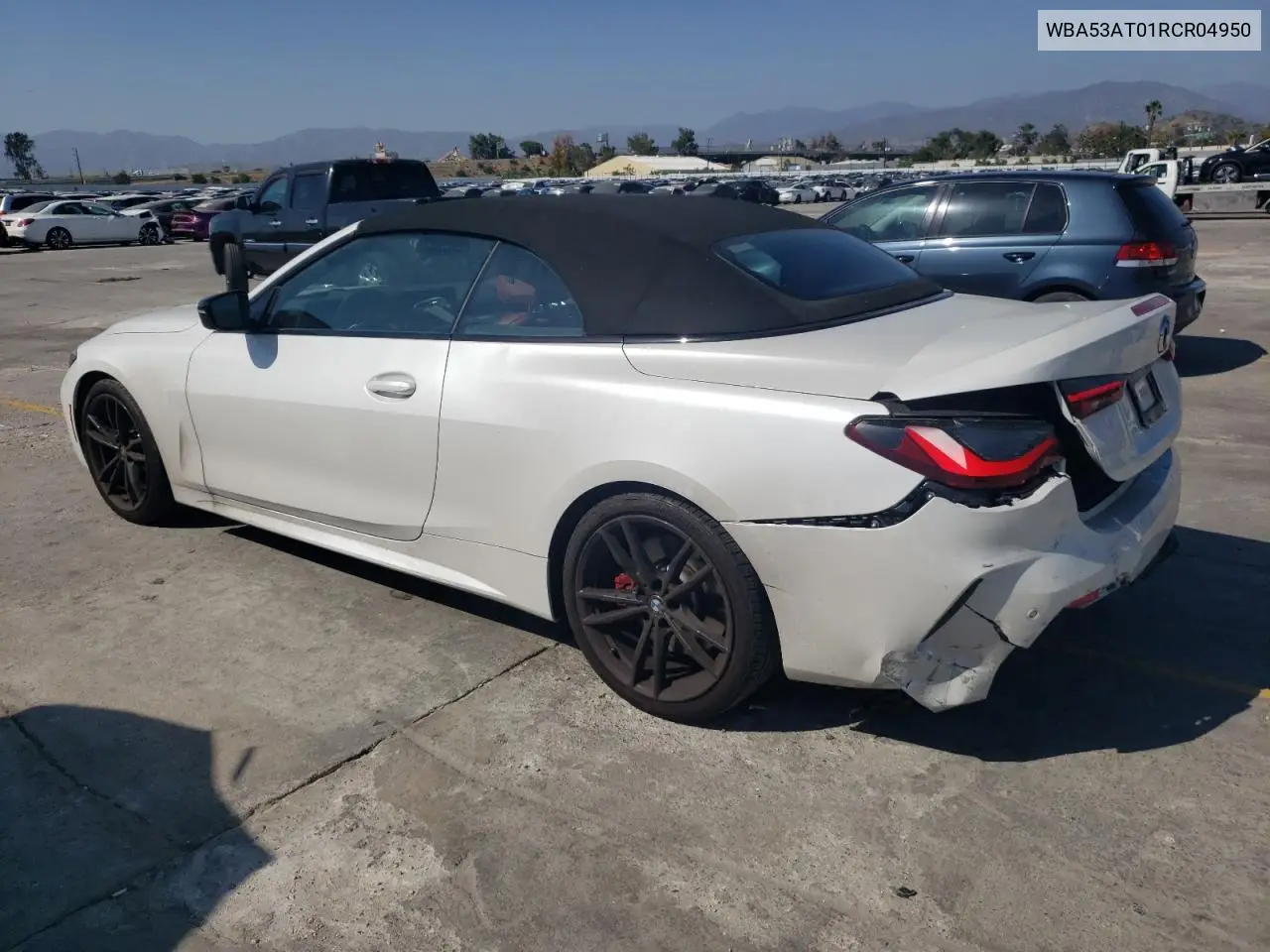 2024 BMW M440I VIN: WBA53AT01RCR04950 Lot: 56171265
