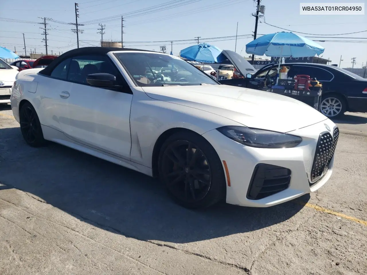 2024 BMW M440I VIN: WBA53AT01RCR04950 Lot: 56171265