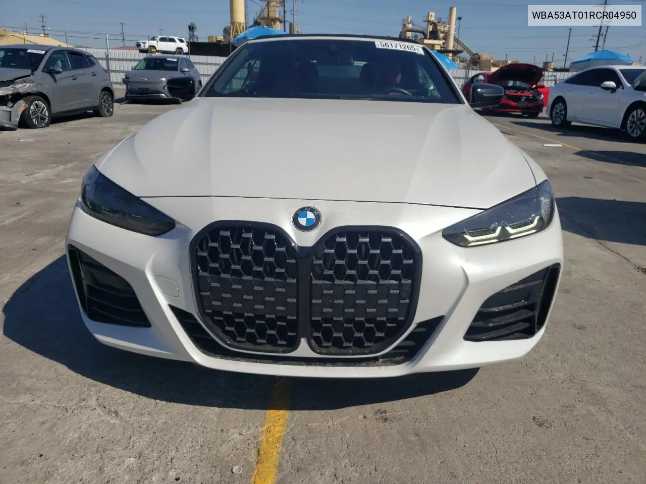 2024 BMW M440I VIN: WBA53AT01RCR04950 Lot: 56171265