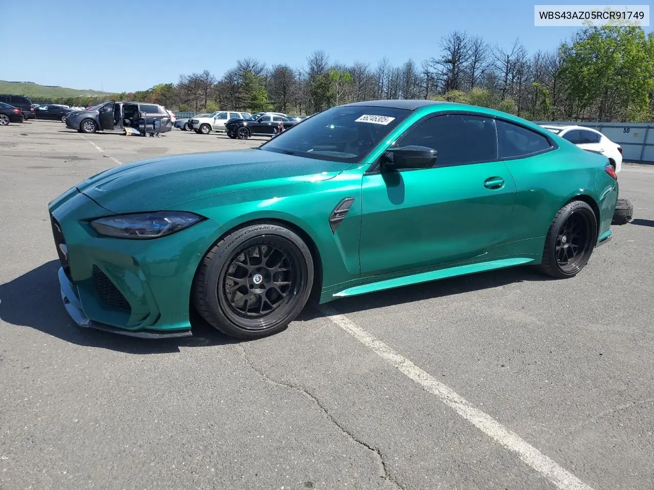 2024 BMW M4 Competition VIN: WBS43AZ05RCR91749 Lot: 56246305