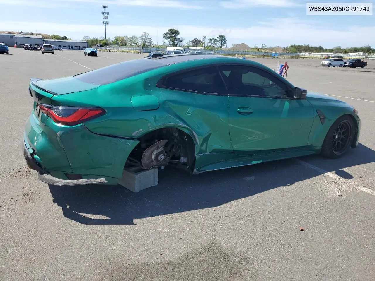 2024 BMW M4 Competition VIN: WBS43AZ05RCR91749 Lot: 56246305