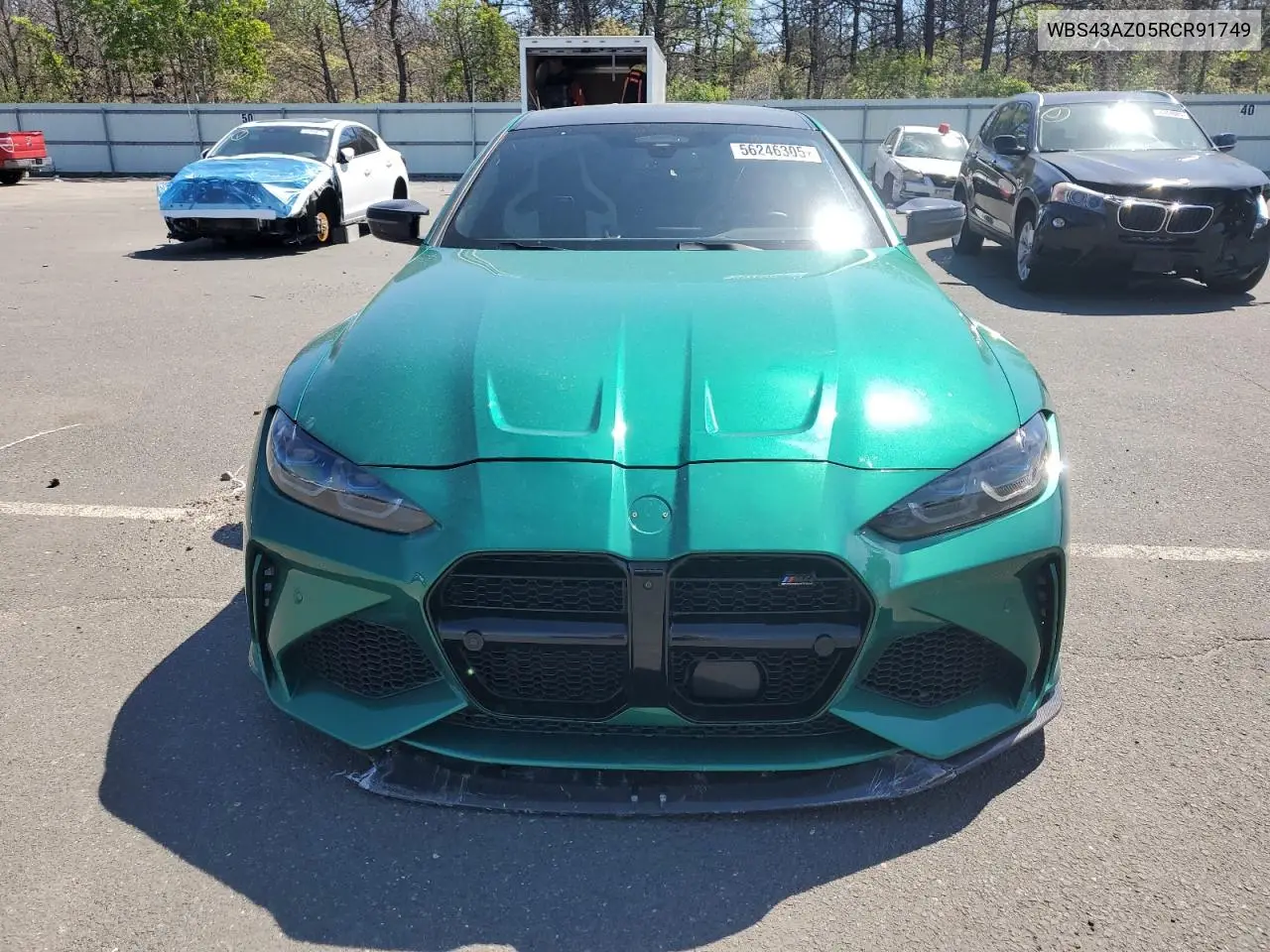2024 BMW M4 Competition VIN: WBS43AZ05RCR91749 Lot: 56246305