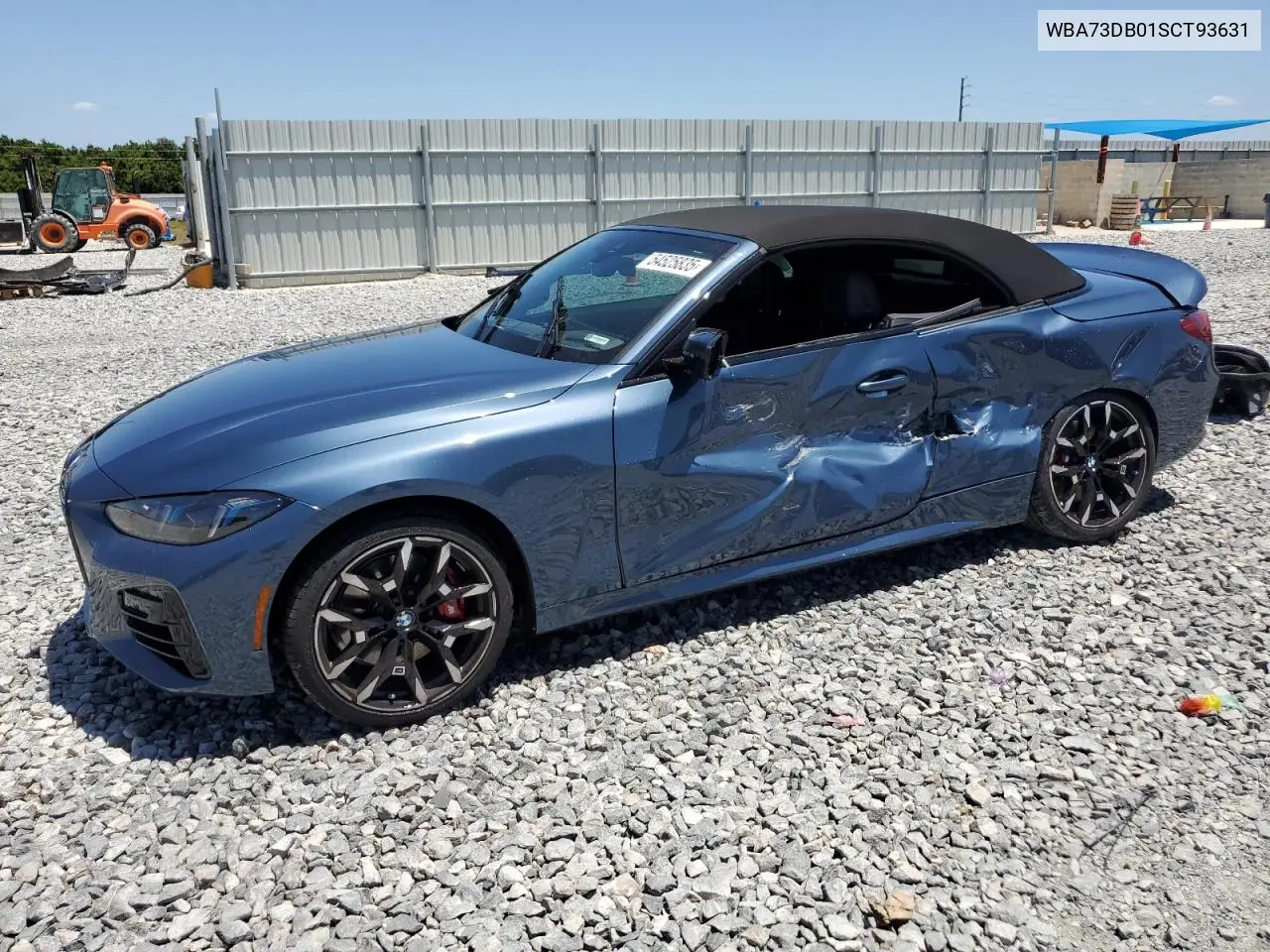 2025 BMW M440Xi VIN: WBA73DB01SCT93631 Lot: 54525835