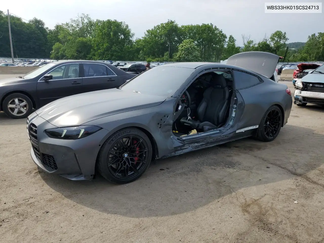 2025 BMW M4 Competition VIN: WBS33HK01SCS24713 Lot: 60858275