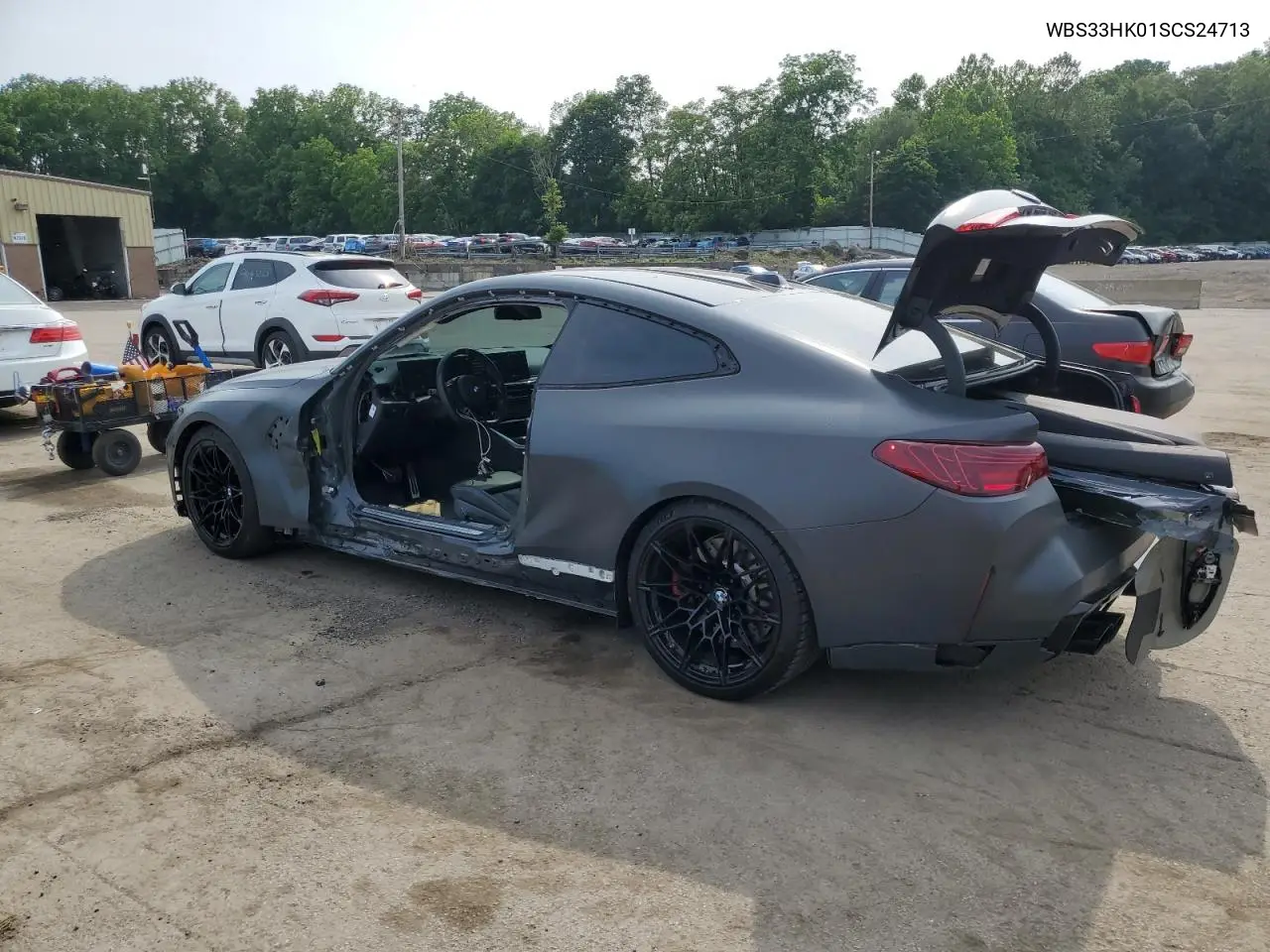 2025 BMW M4 Competition VIN: WBS33HK01SCS24713 Lot: 60858275