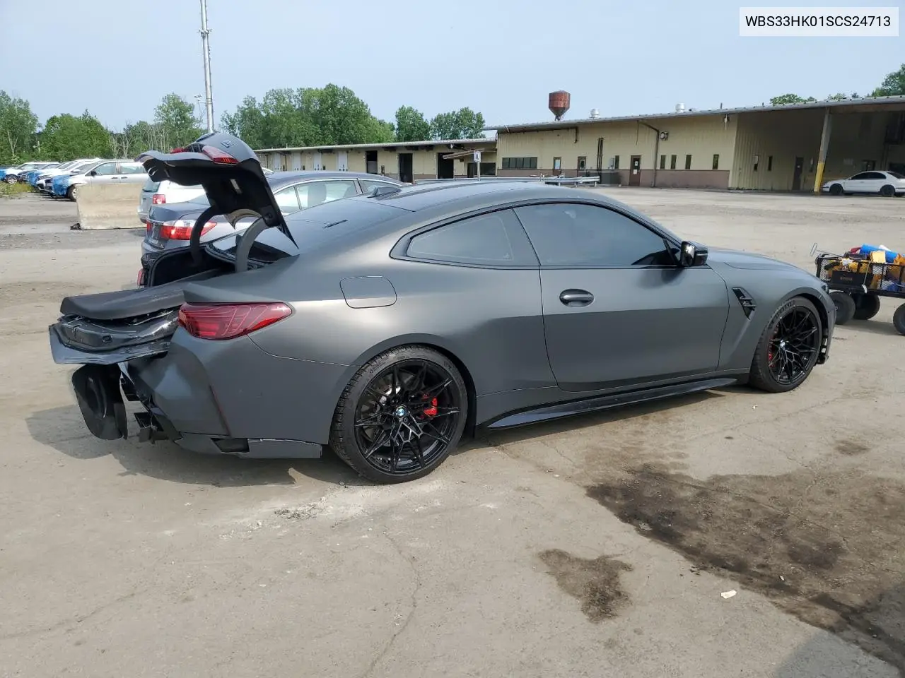 2025 BMW M4 Competition VIN: WBS33HK01SCS24713 Lot: 60858275