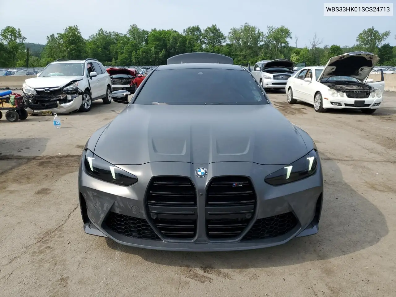 2025 BMW M4 Competition VIN: WBS33HK01SCS24713 Lot: 60858275