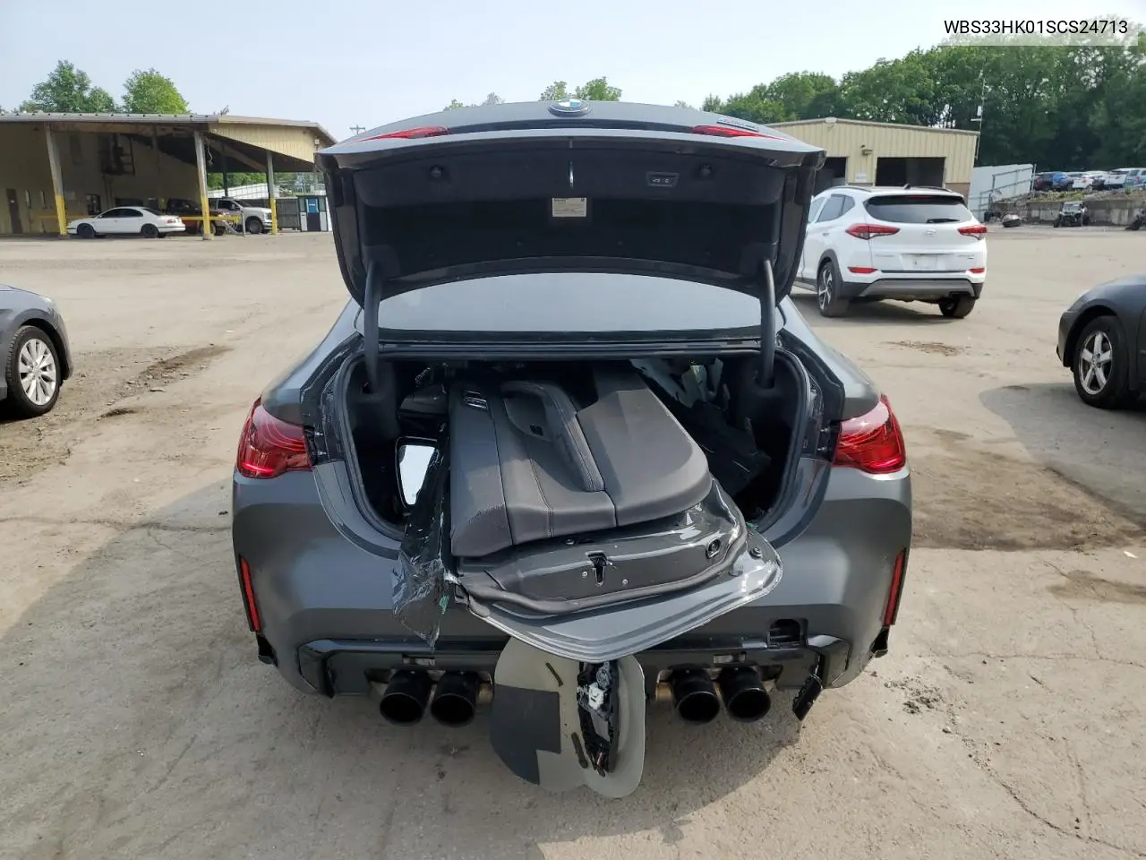 2025 BMW M4 Competition VIN: WBS33HK01SCS24713 Lot: 60858275