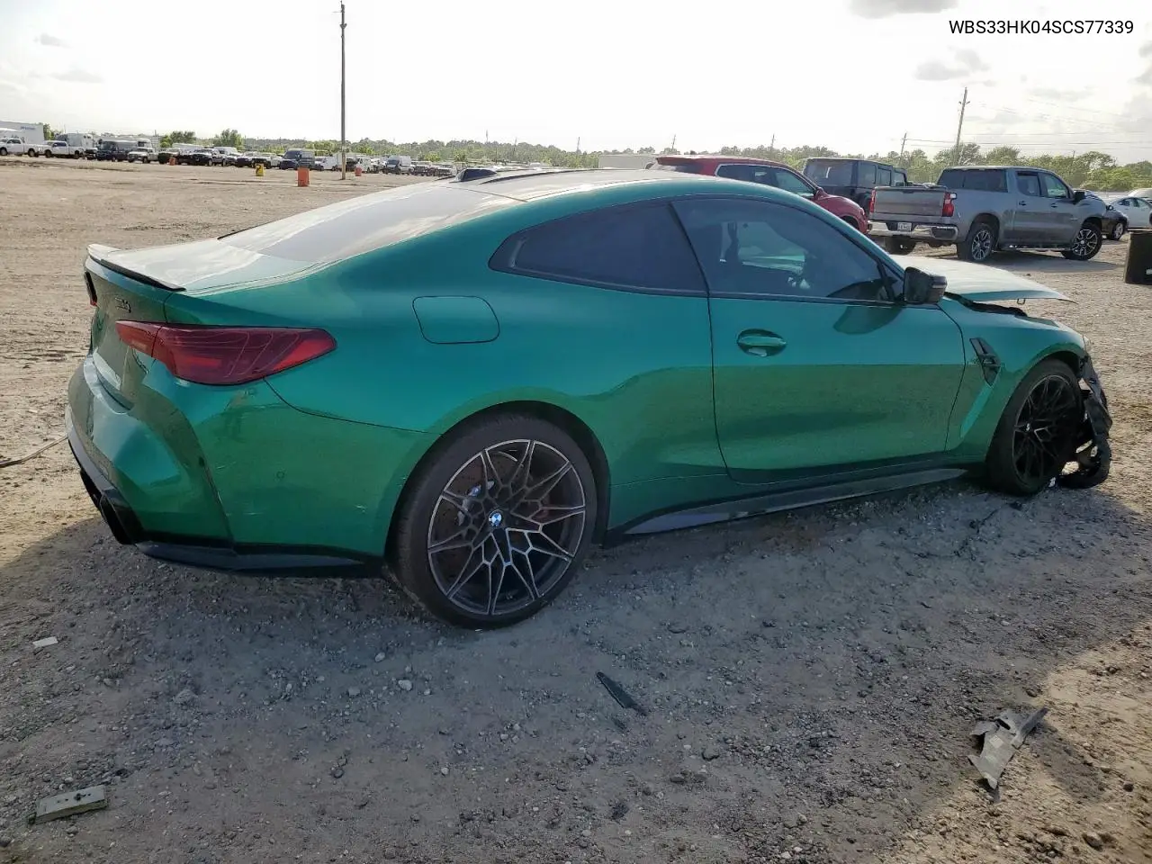 2025 BMW M4 Competition VIN: WBS33HK04SCS77339 Lot: 61709335