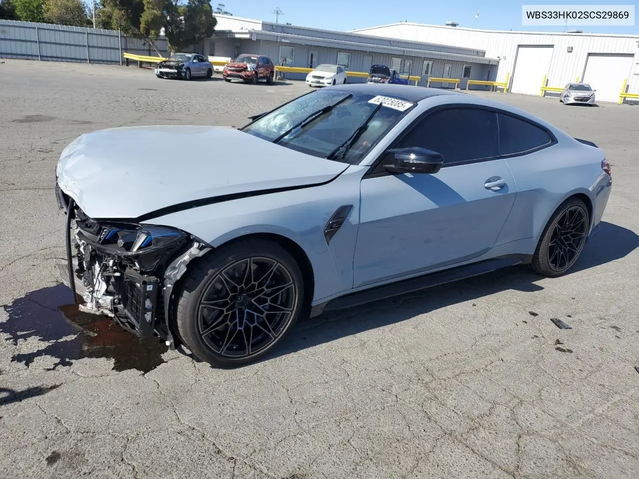 2025 BMW M4 Competition VIN: WBS33HK02SCS29869 Lot: 62025085