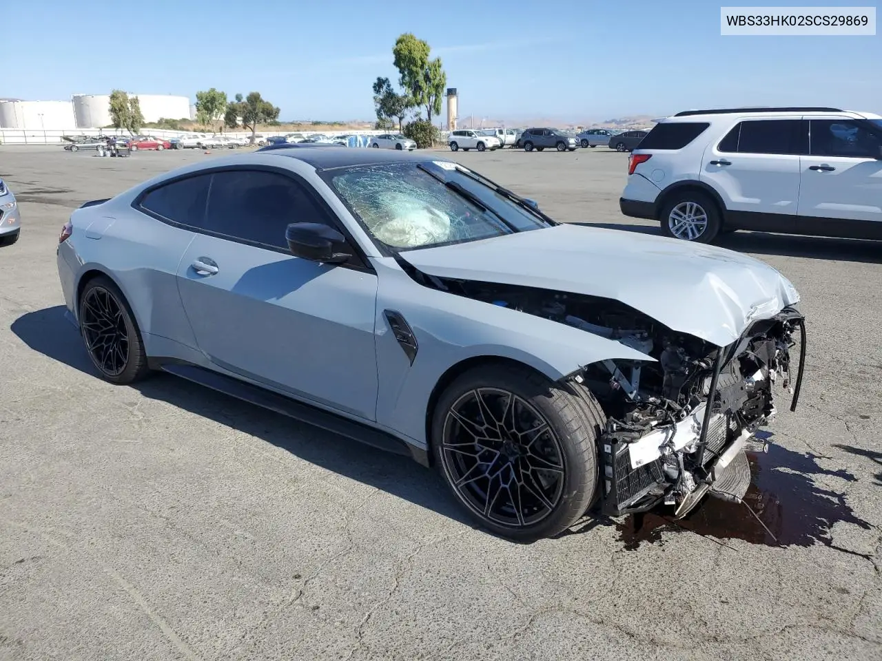 2025 BMW M4 Competition VIN: WBS33HK02SCS29869 Lot: 62025085