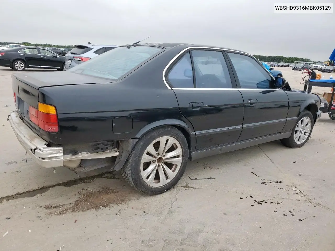 1991 BMW M5 VIN: WBSHD9316MBK05129 Lot: 59838475
