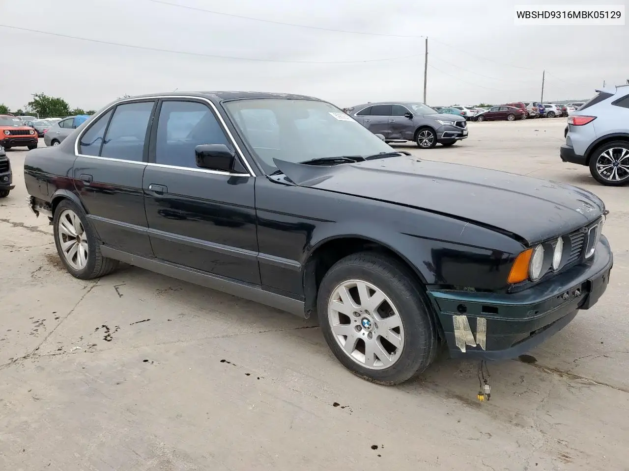 1991 BMW M5 VIN: WBSHD9316MBK05129 Lot: 59838475