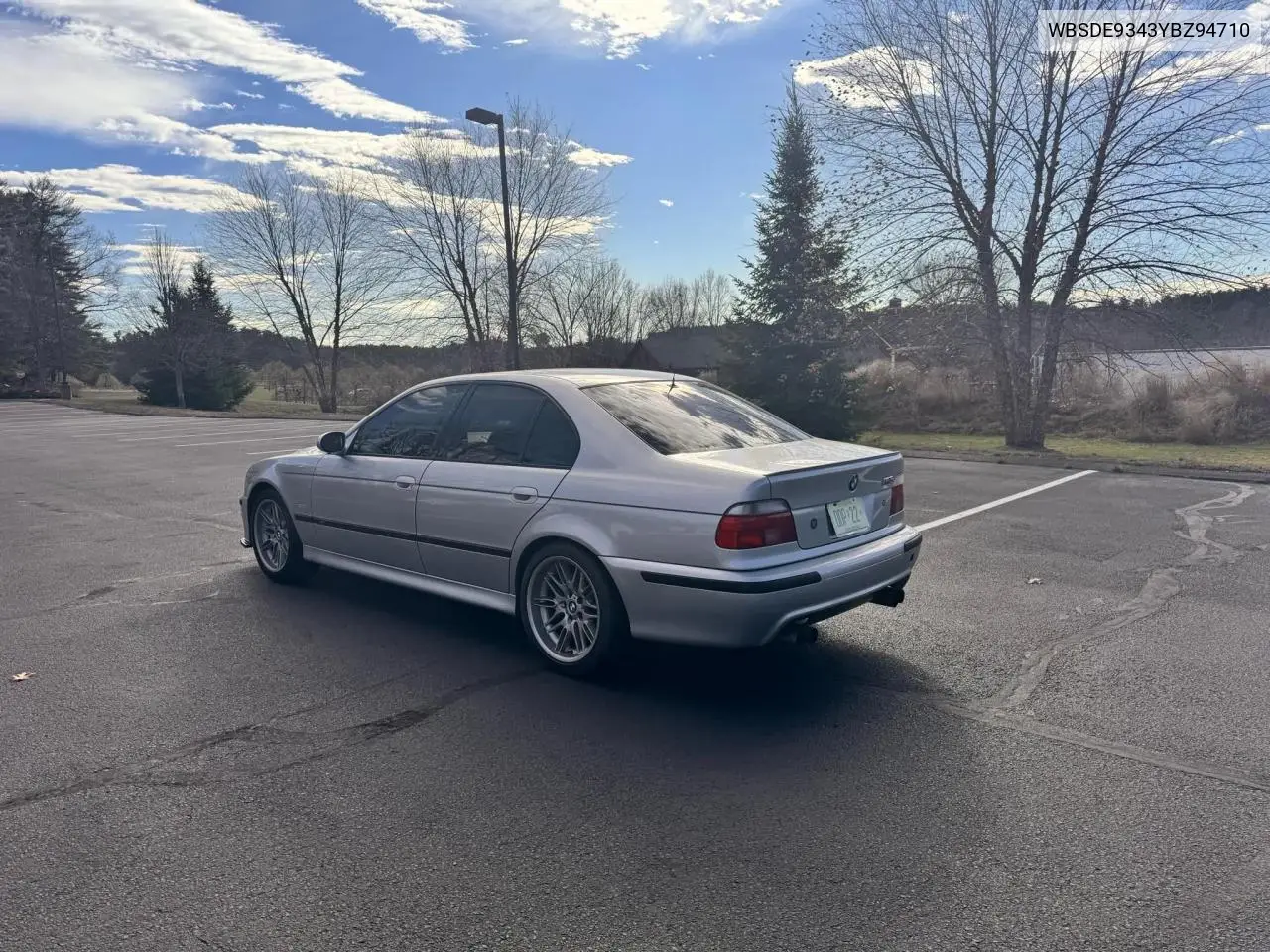 2000 BMW M5 VIN: WBSDE9343YBZ94710 Lot: 56716935