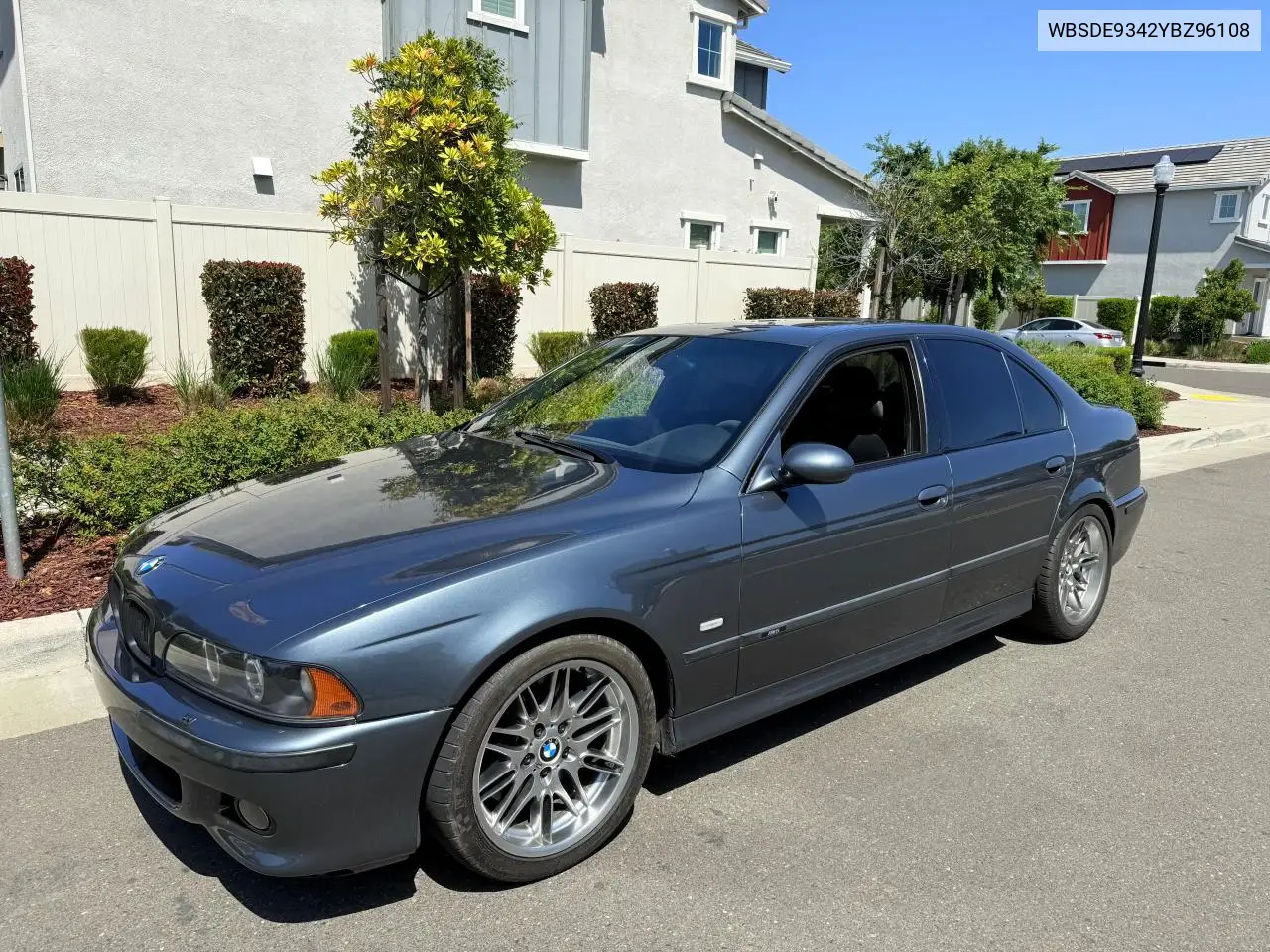 2000 BMW M5 VIN: WBSDE9342YBZ96108 Lot: 62611175