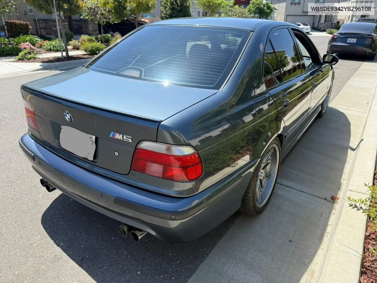 2000 BMW M5 VIN: WBSDE9342YBZ96108 Lot: 62611175