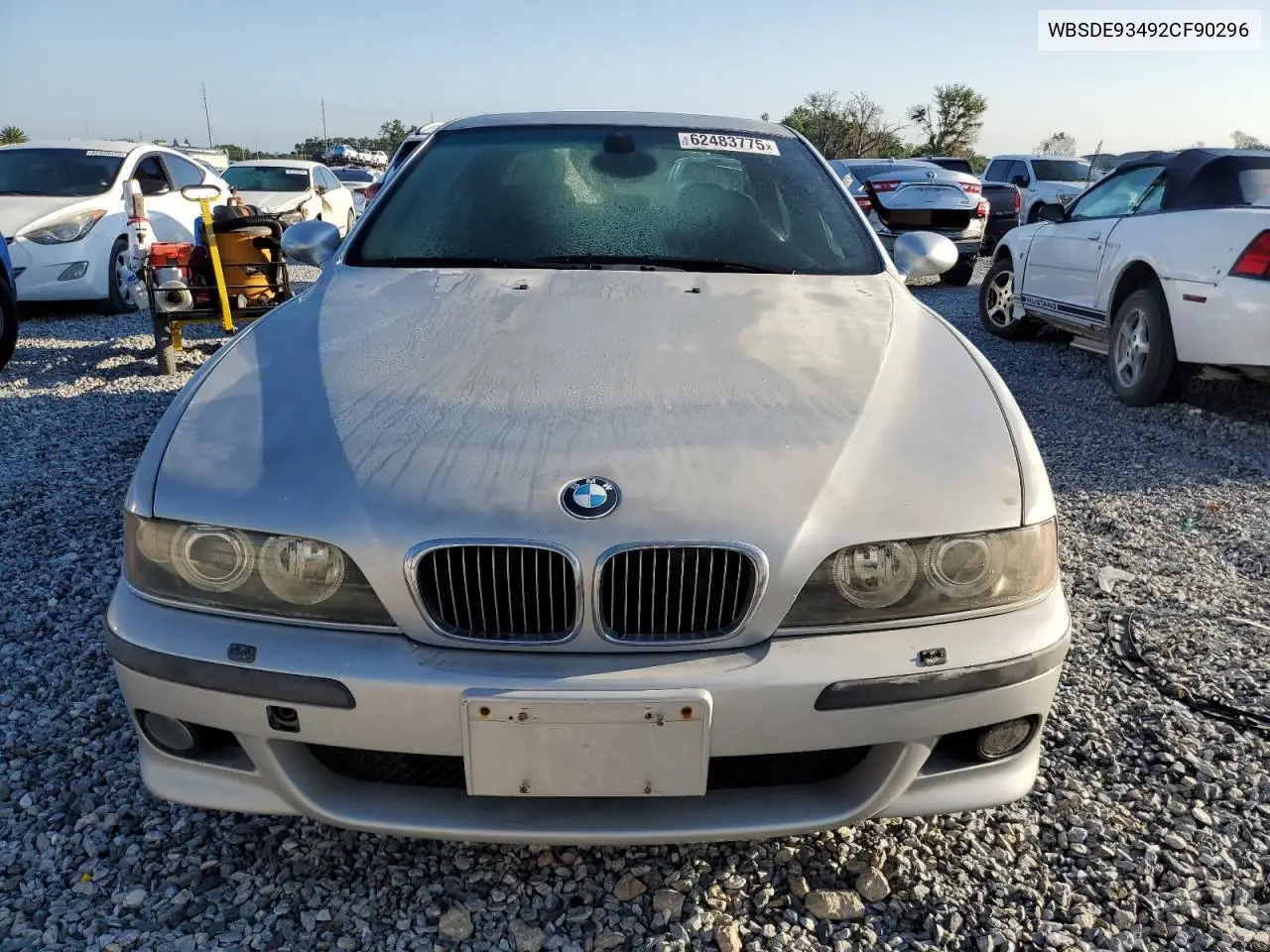 2002 BMW M5 VIN: WBSDE93492CF90296 Lot: 62483775