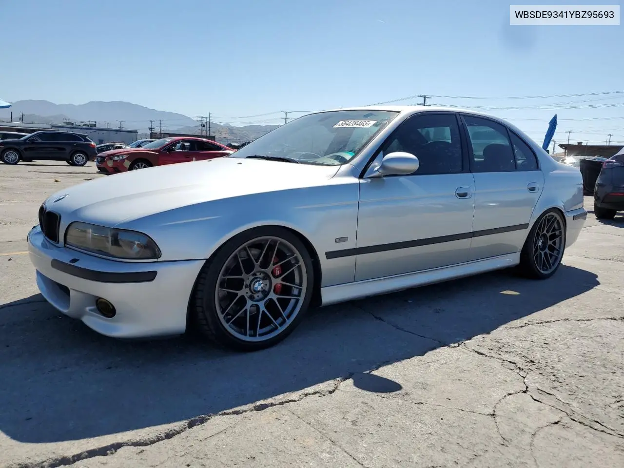 2005 BMW M5 VIN: WBSDE9341YBZ95693 Lot: 56428465