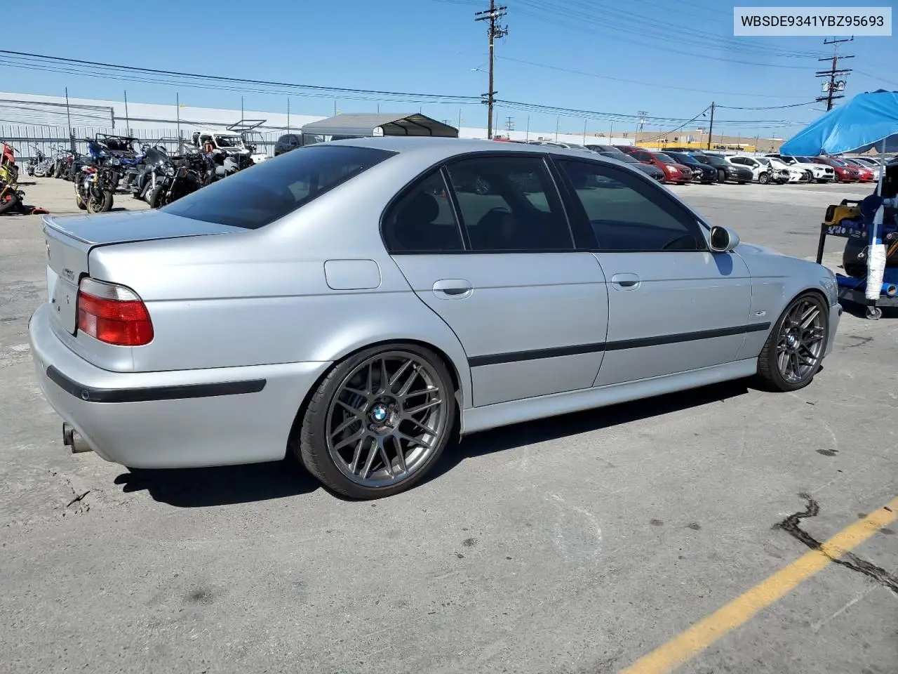 2005 BMW M5 VIN: WBSDE9341YBZ95693 Lot: 56428465