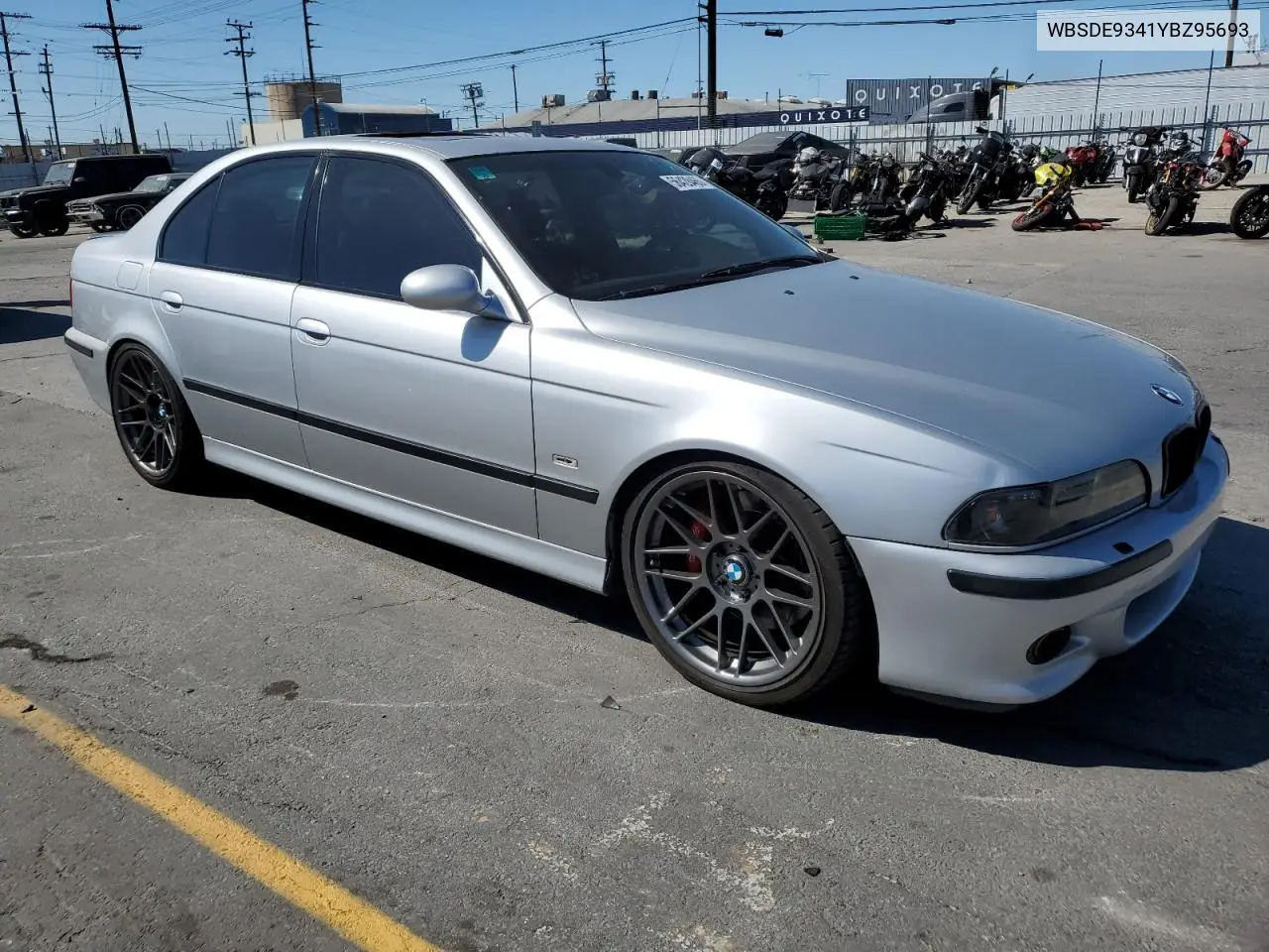 2005 BMW M5 VIN: WBSDE9341YBZ95693 Lot: 56428465