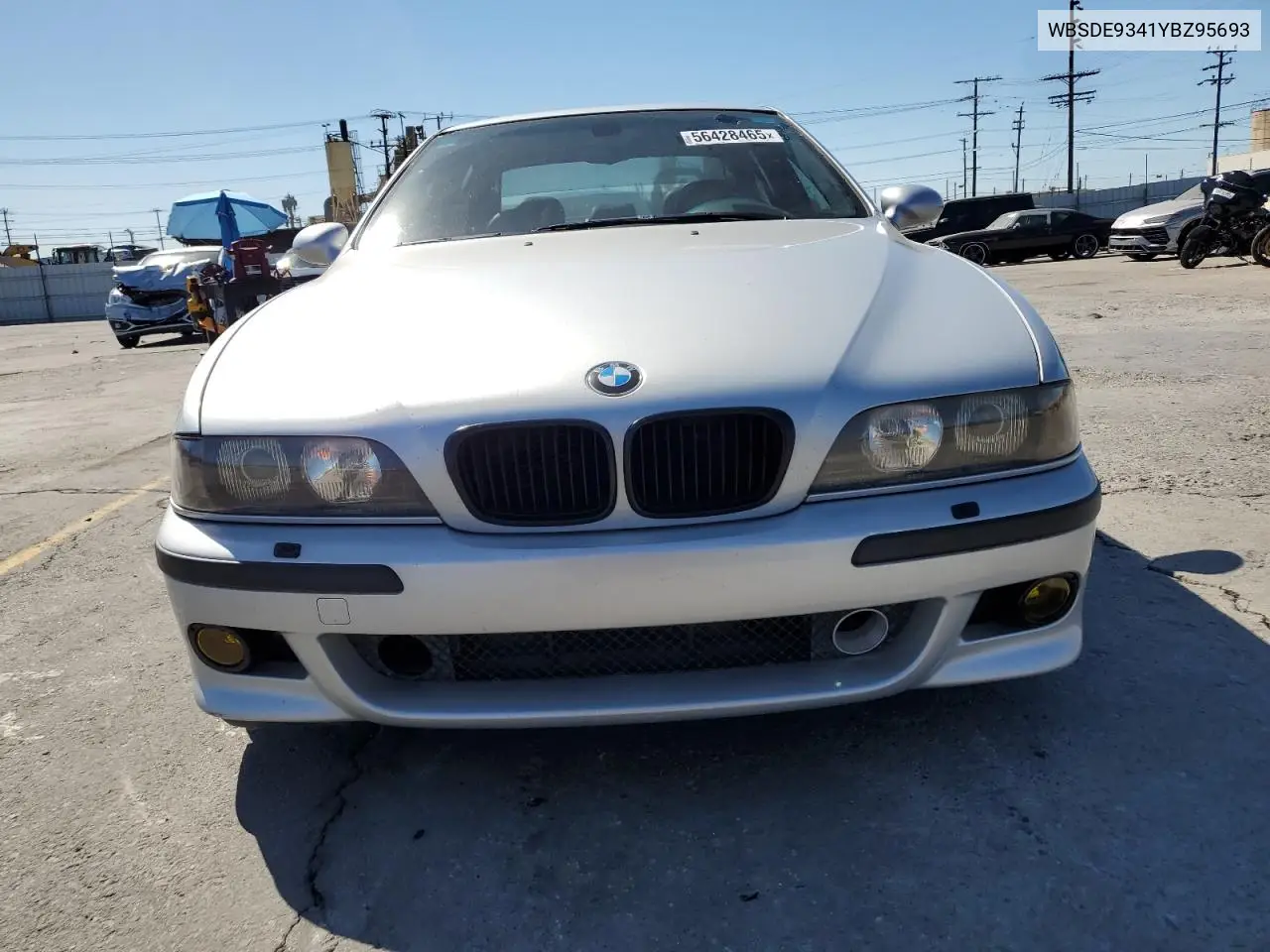 2005 BMW M5 VIN: WBSDE9341YBZ95693 Lot: 56428465