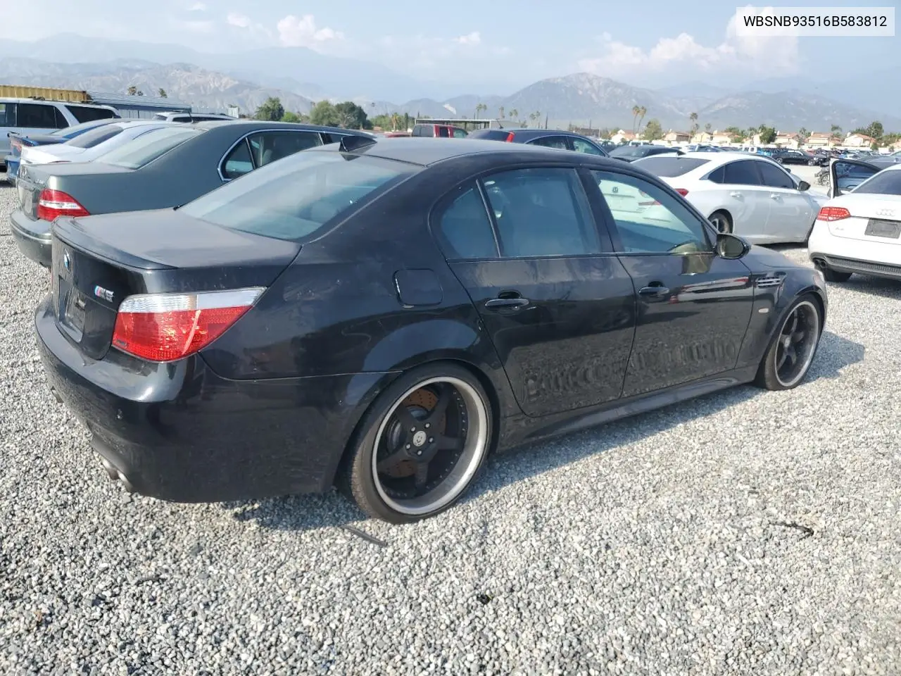 2006 BMW M5 VIN: WBSNB93516B583812 Lot: 54267665