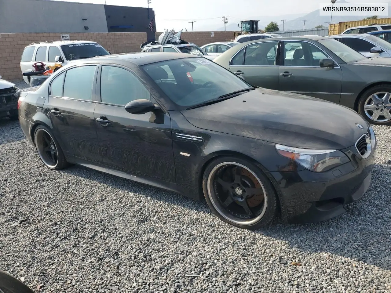 2006 BMW M5 VIN: WBSNB93516B583812 Lot: 54267665