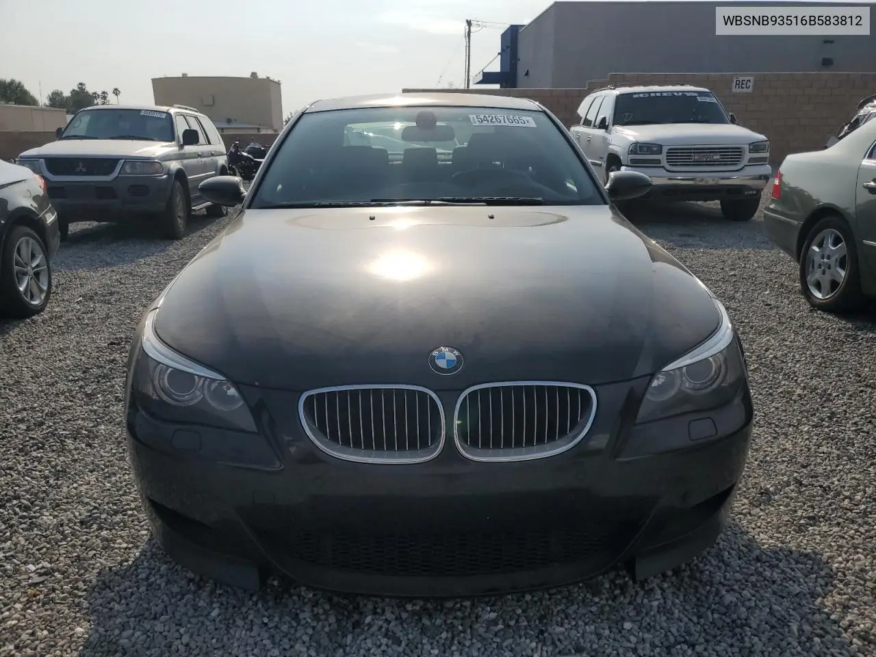 2006 BMW M5 VIN: WBSNB93516B583812 Lot: 54267665