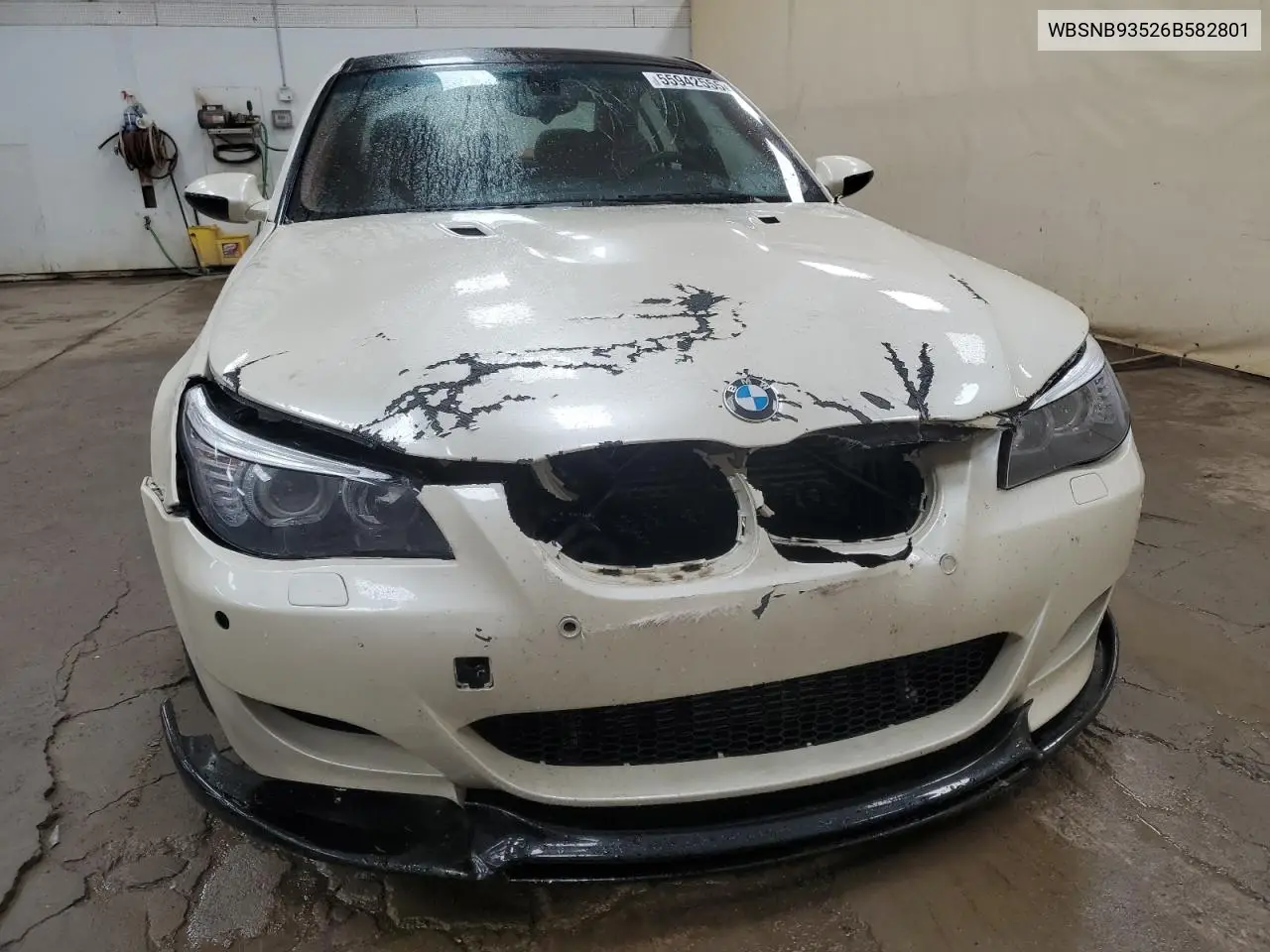 2006 BMW M5 VIN: WBSNB93526B582801 Lot: 55942555