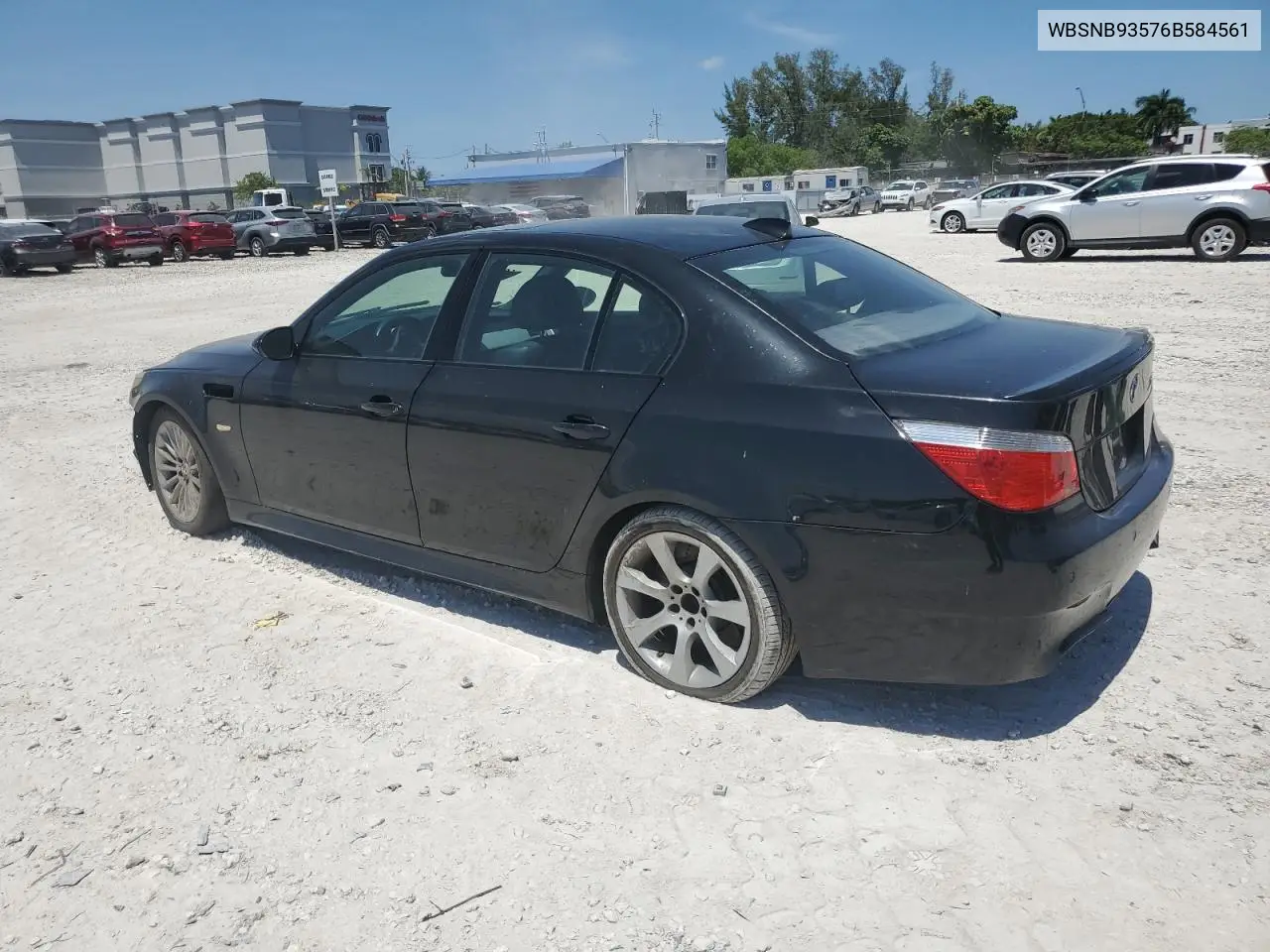 2006 BMW M5 VIN: WBSNB93576B584561 Lot: 57304355