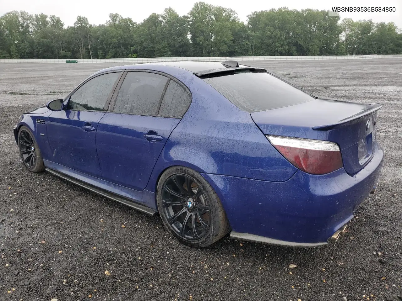 2006 BMW M5 VIN: WBSNB93536B584850 Lot: 61025025