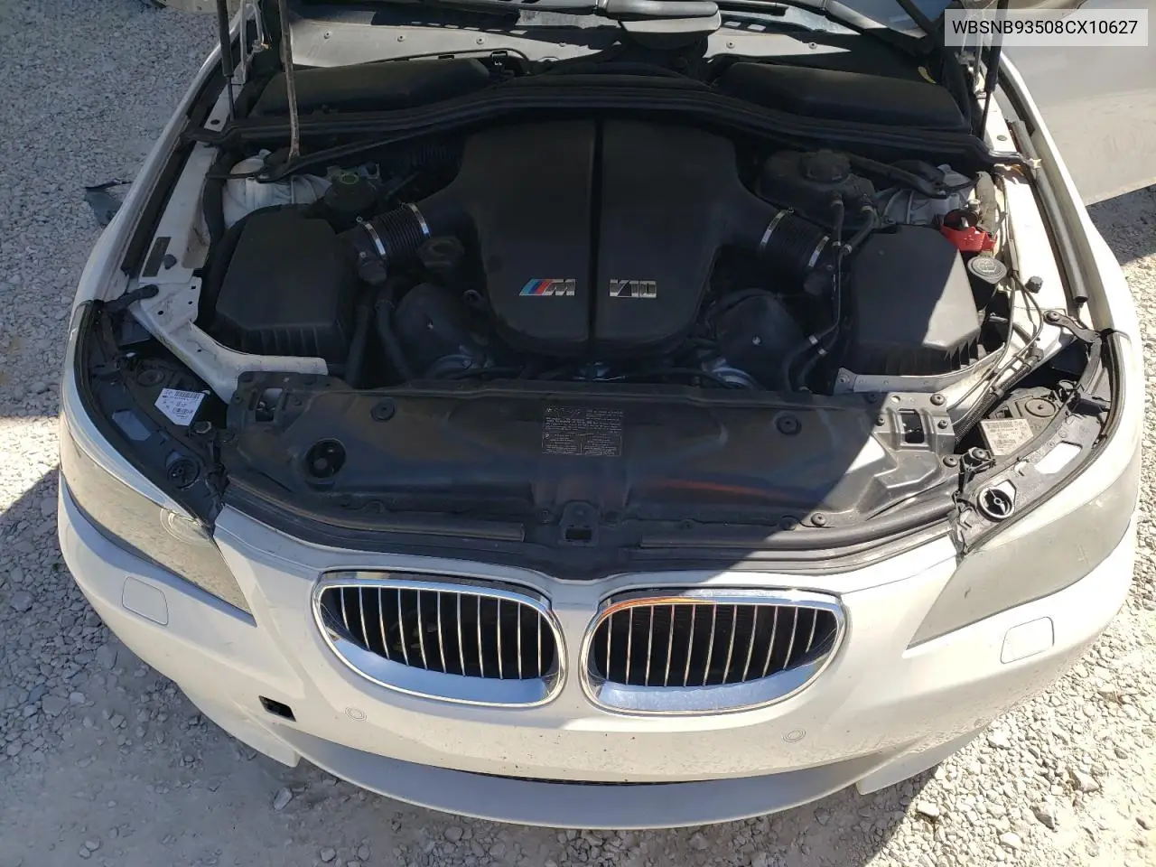 2008 BMW M5 VIN: WBSNB93508CX10627 Lot: 52225045