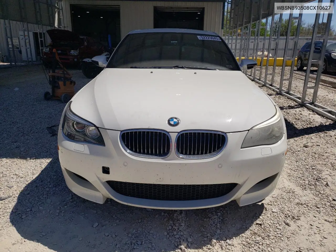 2008 BMW M5 VIN: WBSNB93508CX10627 Lot: 52225045