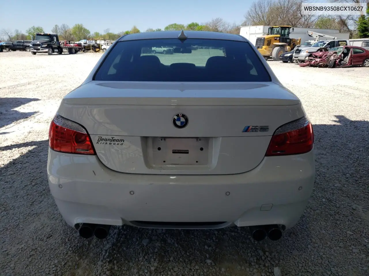 2008 BMW M5 VIN: WBSNB93508CX10627 Lot: 52225045