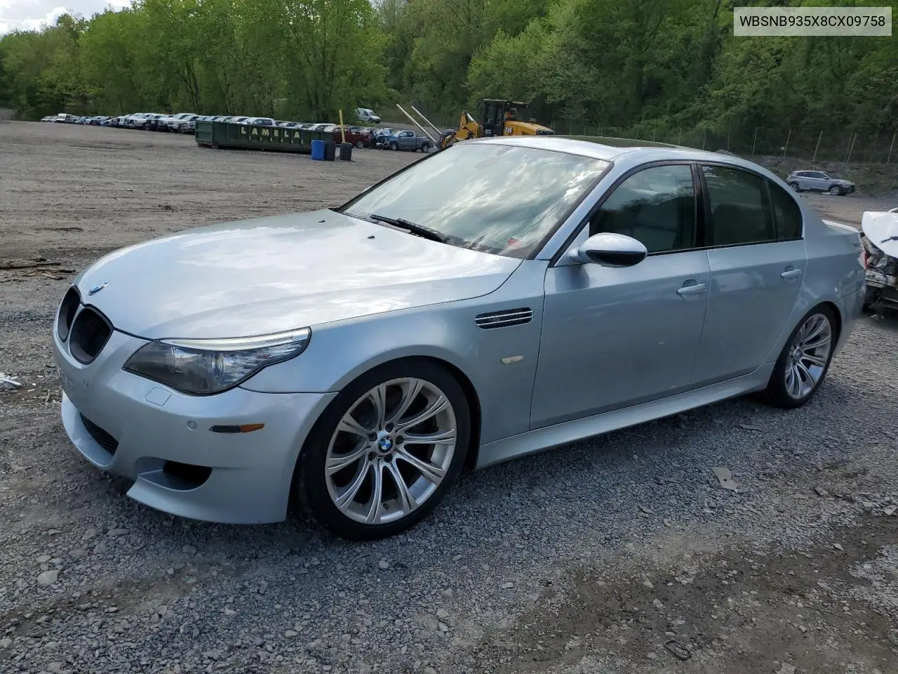 2008 BMW M5 VIN: WBSNB935X8CX09758 Lot: 56399835