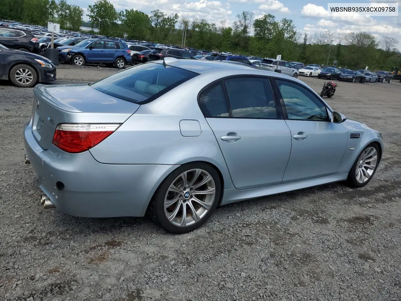 2008 BMW M5 VIN: WBSNB935X8CX09758 Lot: 56399835