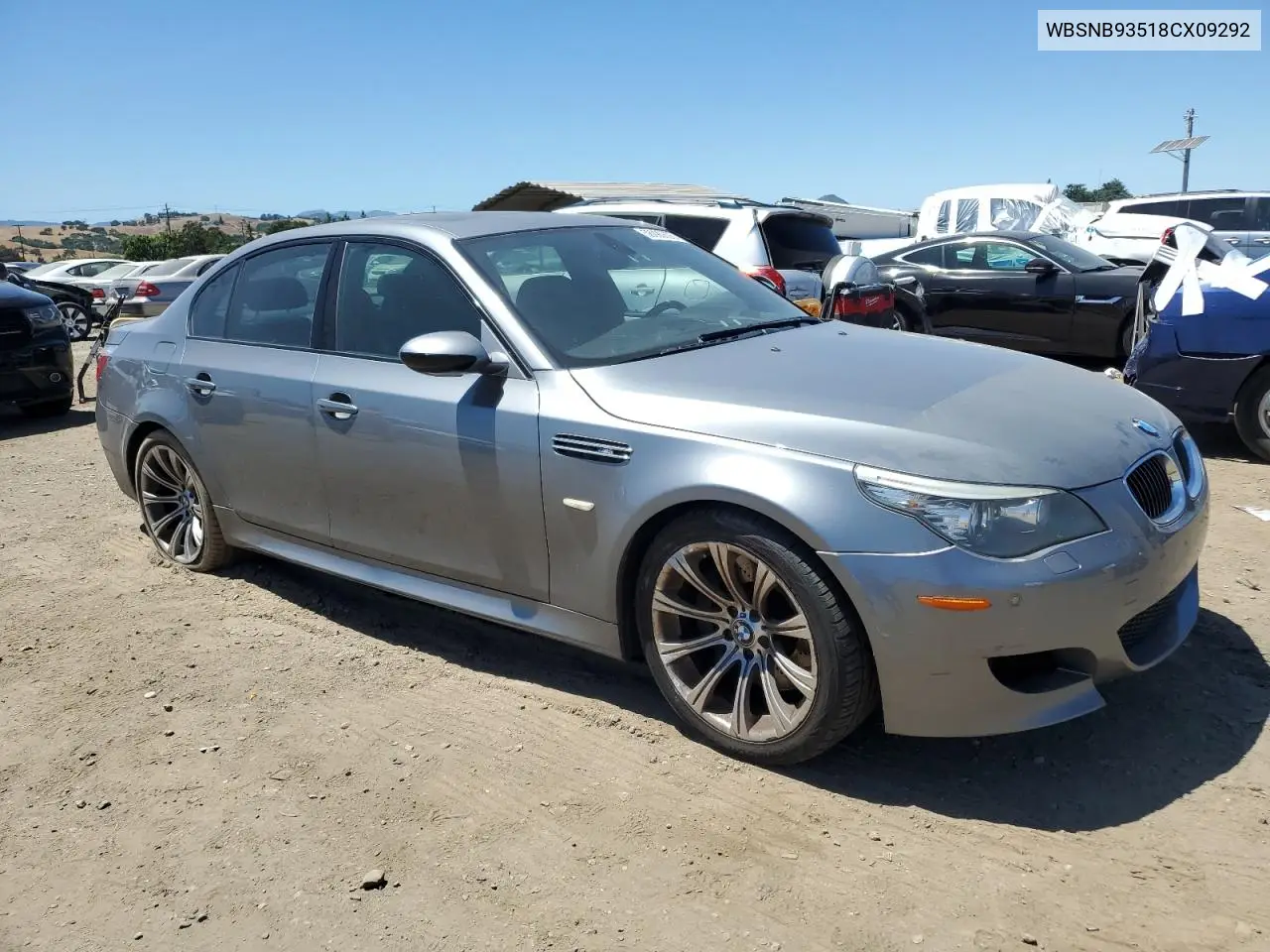 2008 BMW M5 VIN: WBSNB93518CX09292 Lot: 57896195