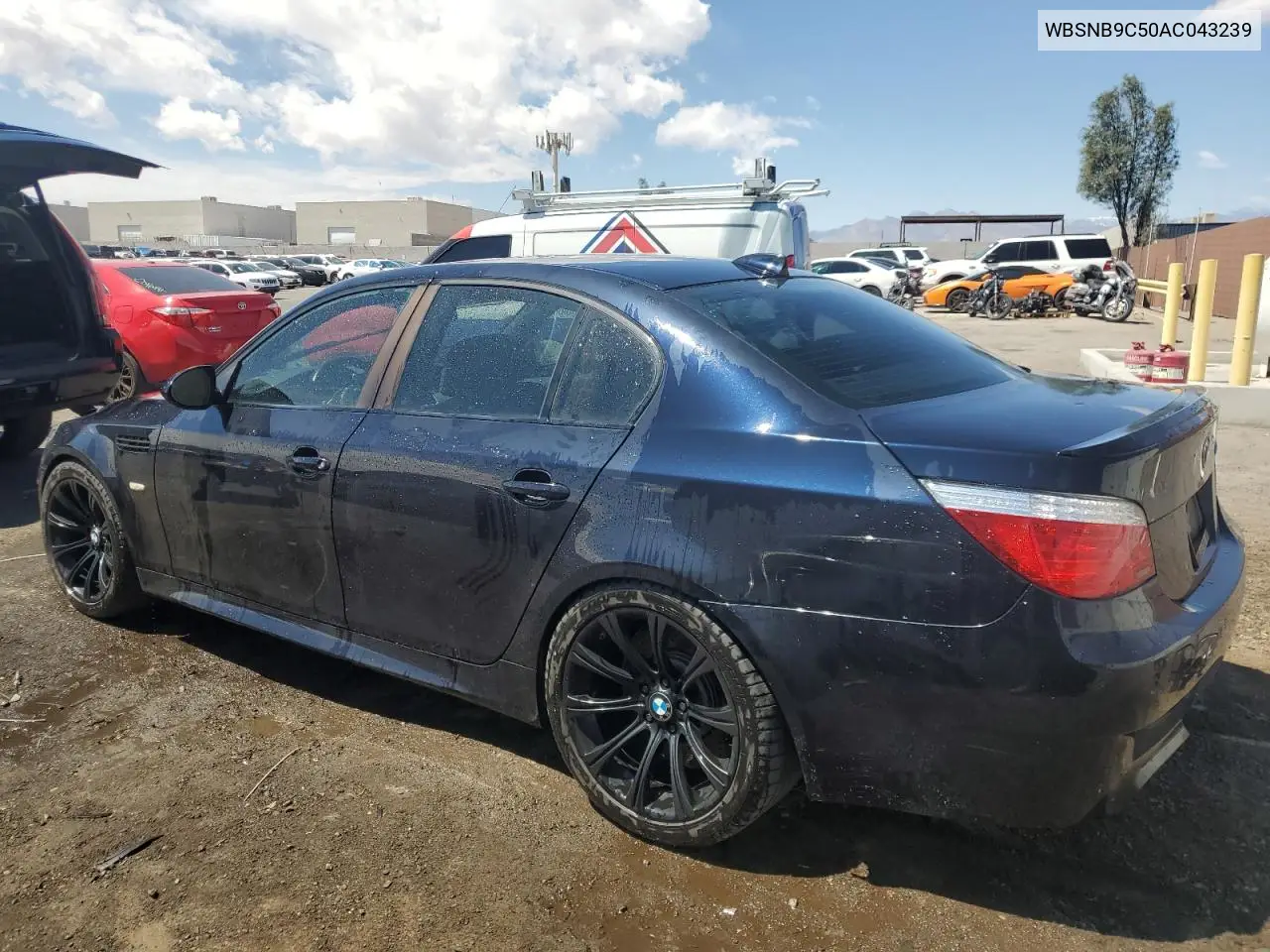 2010 BMW M5 VIN: WBSNB9C50AC043239 Lot: 53918295