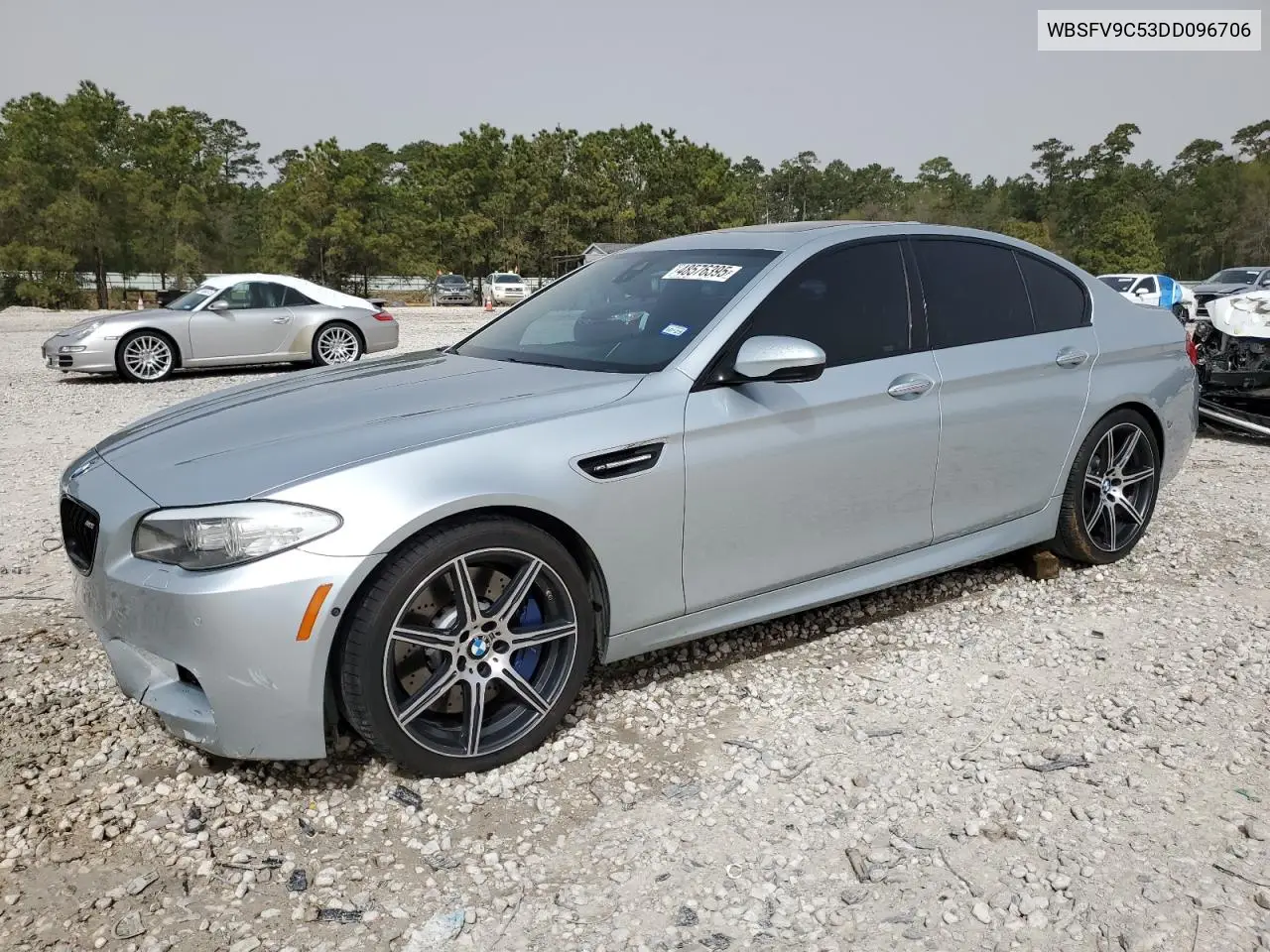 2013 BMW M5 VIN: WBSFV9C53DD096706 Lot: 48576395