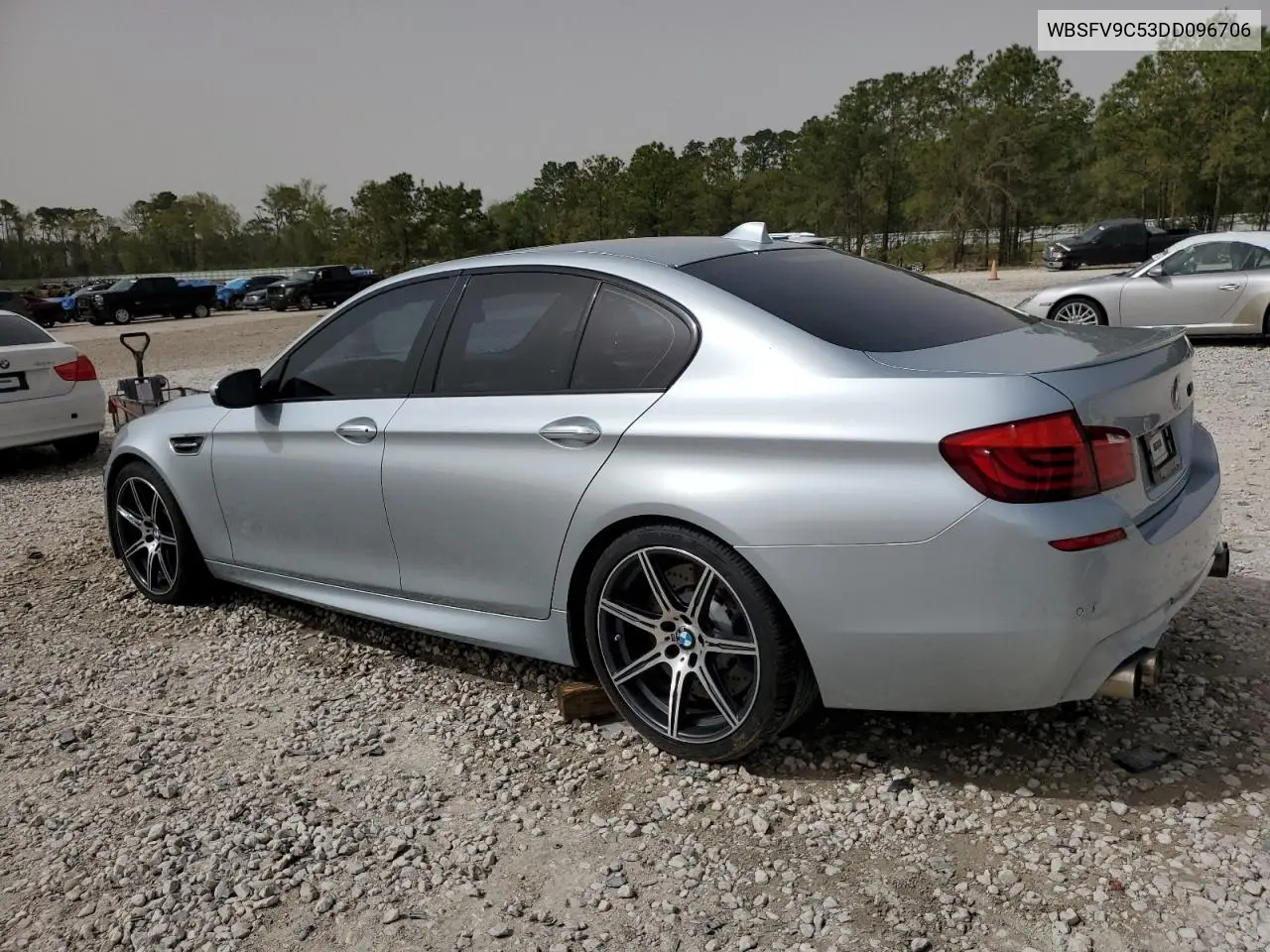 2013 BMW M5 VIN: WBSFV9C53DD096706 Lot: 48576395
