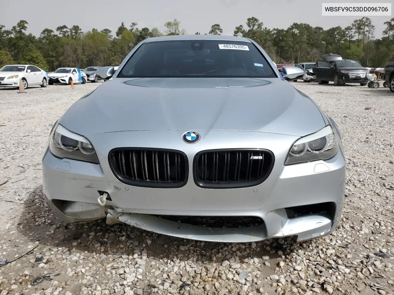 2013 BMW M5 VIN: WBSFV9C53DD096706 Lot: 48576395