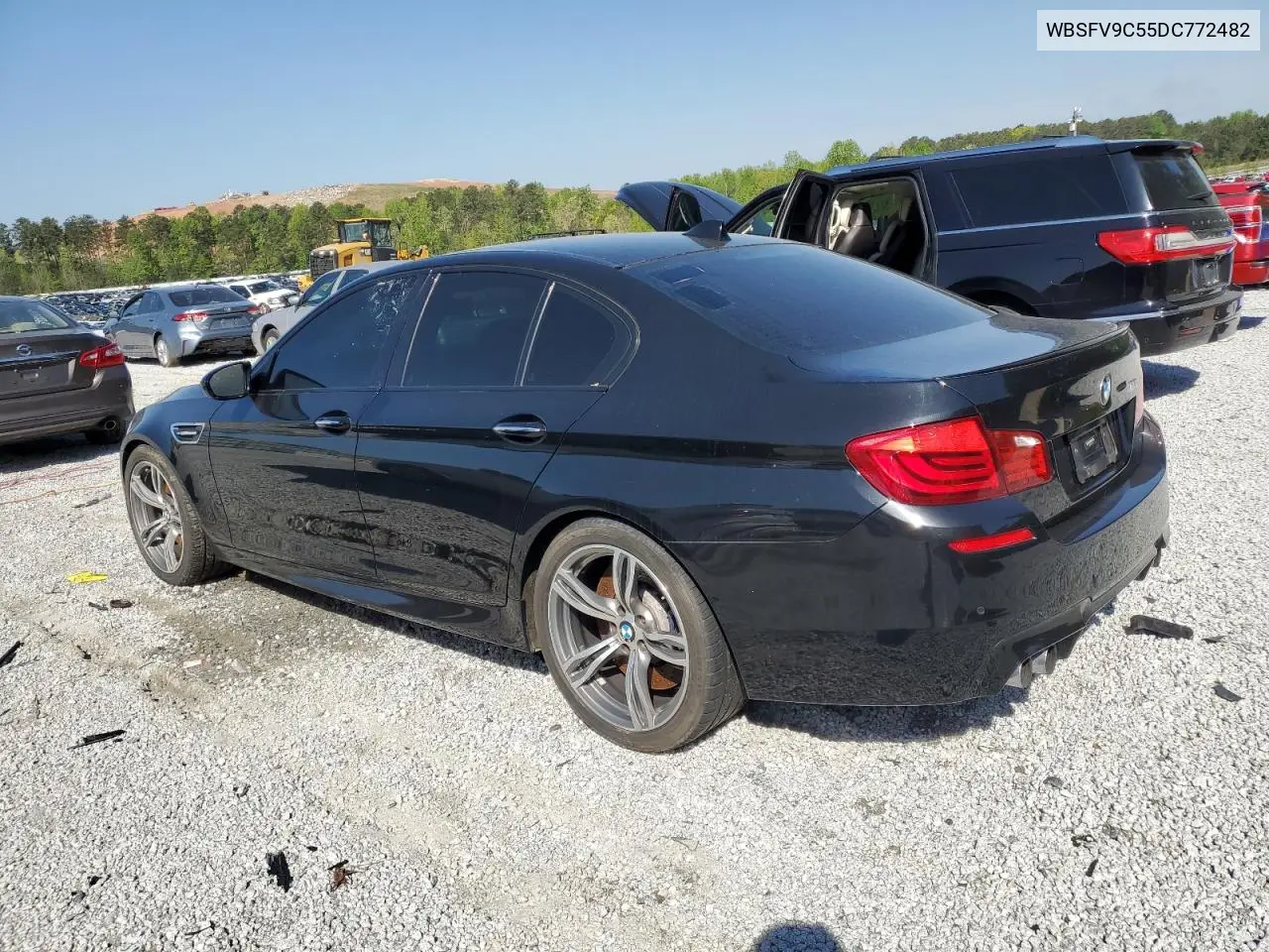 2013 BMW M5 VIN: WBSFV9C55DC772482 Lot: 52575345