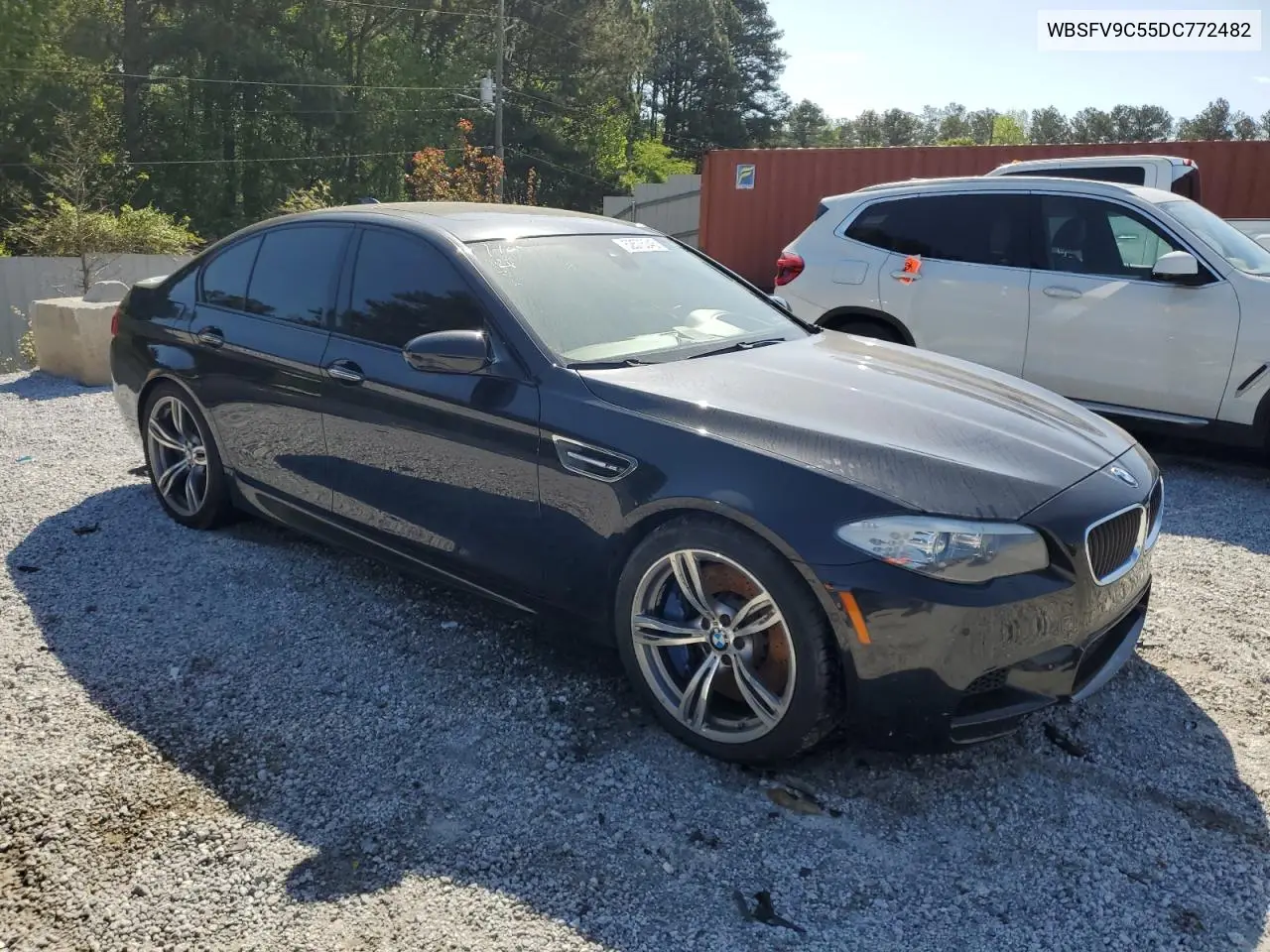 2013 BMW M5 VIN: WBSFV9C55DC772482 Lot: 52575345