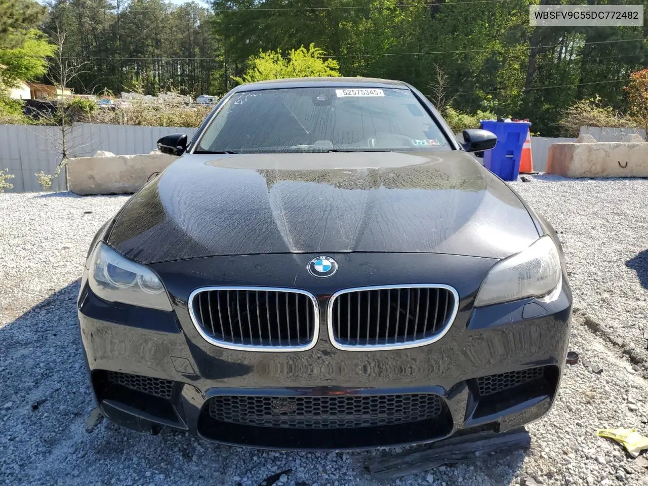 2013 BMW M5 VIN: WBSFV9C55DC772482 Lot: 52575345