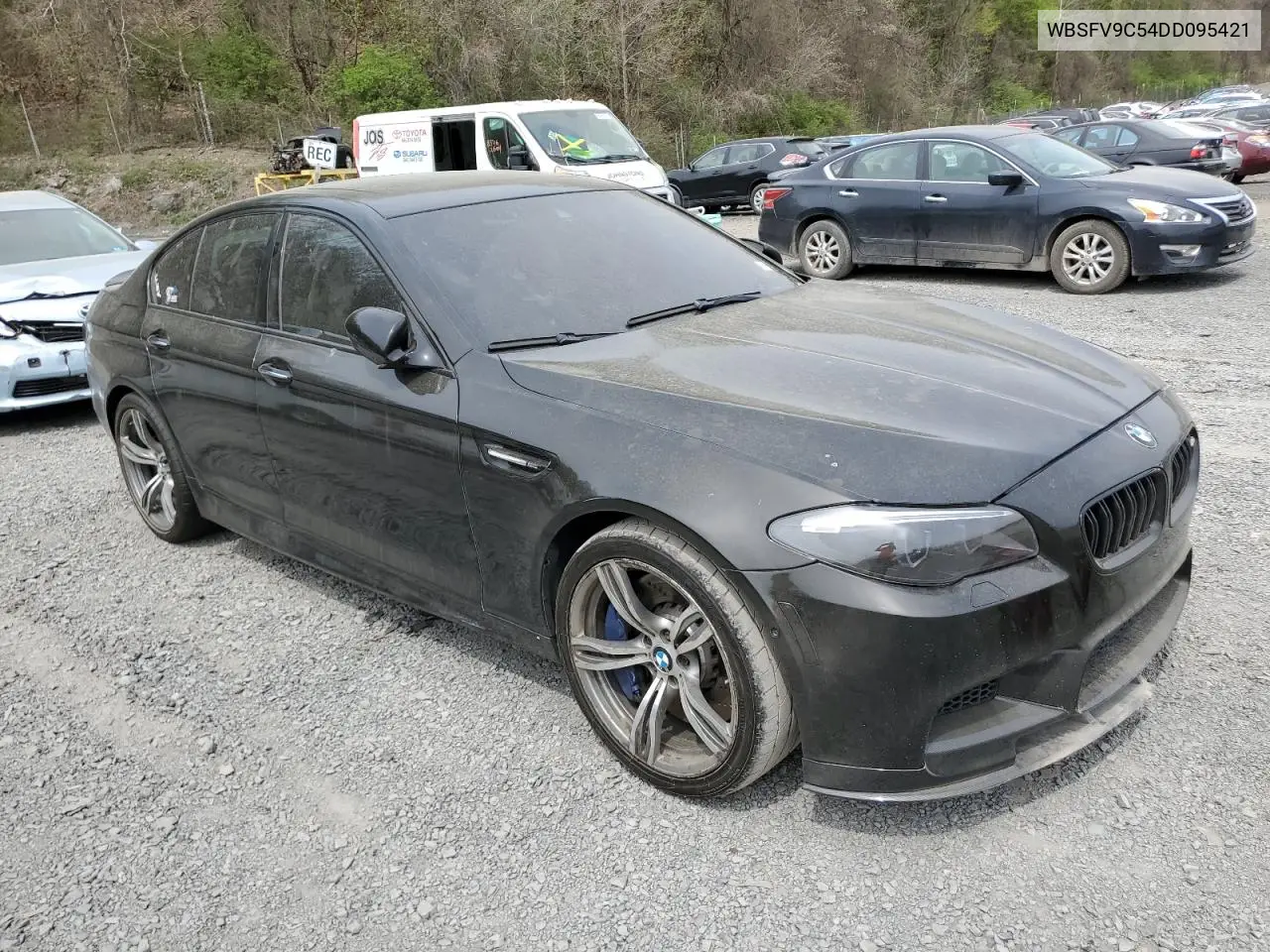 2013 BMW M5 VIN: WBSFV9C54DD095421 Lot: 53492515
