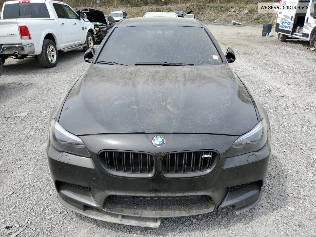 2013 BMW M5 VIN: WBSFV9C54DD095421 Lot: 53492515