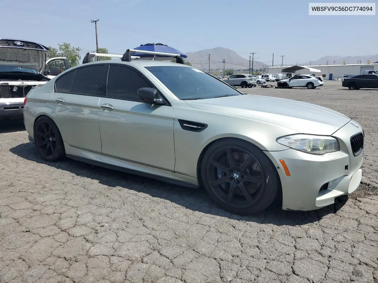 2013 BMW M5 VIN: WBSFV9C56DC774094 Lot: 55302565