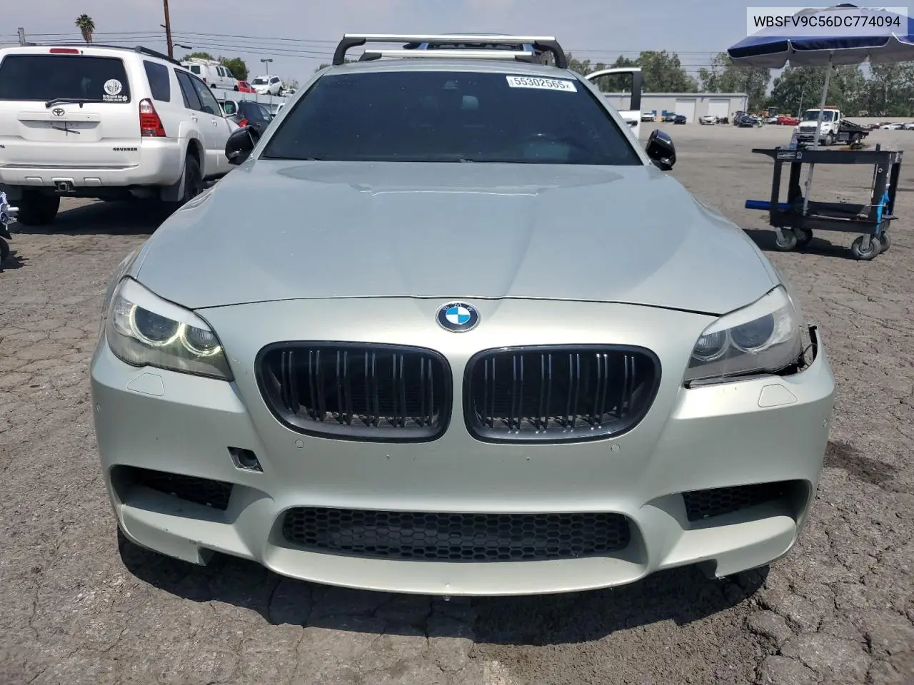 2013 BMW M5 VIN: WBSFV9C56DC774094 Lot: 55302565