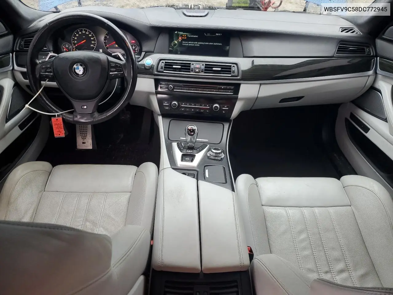 2013 BMW M5 VIN: WBSFV9C58DC772945 Lot: 55759565