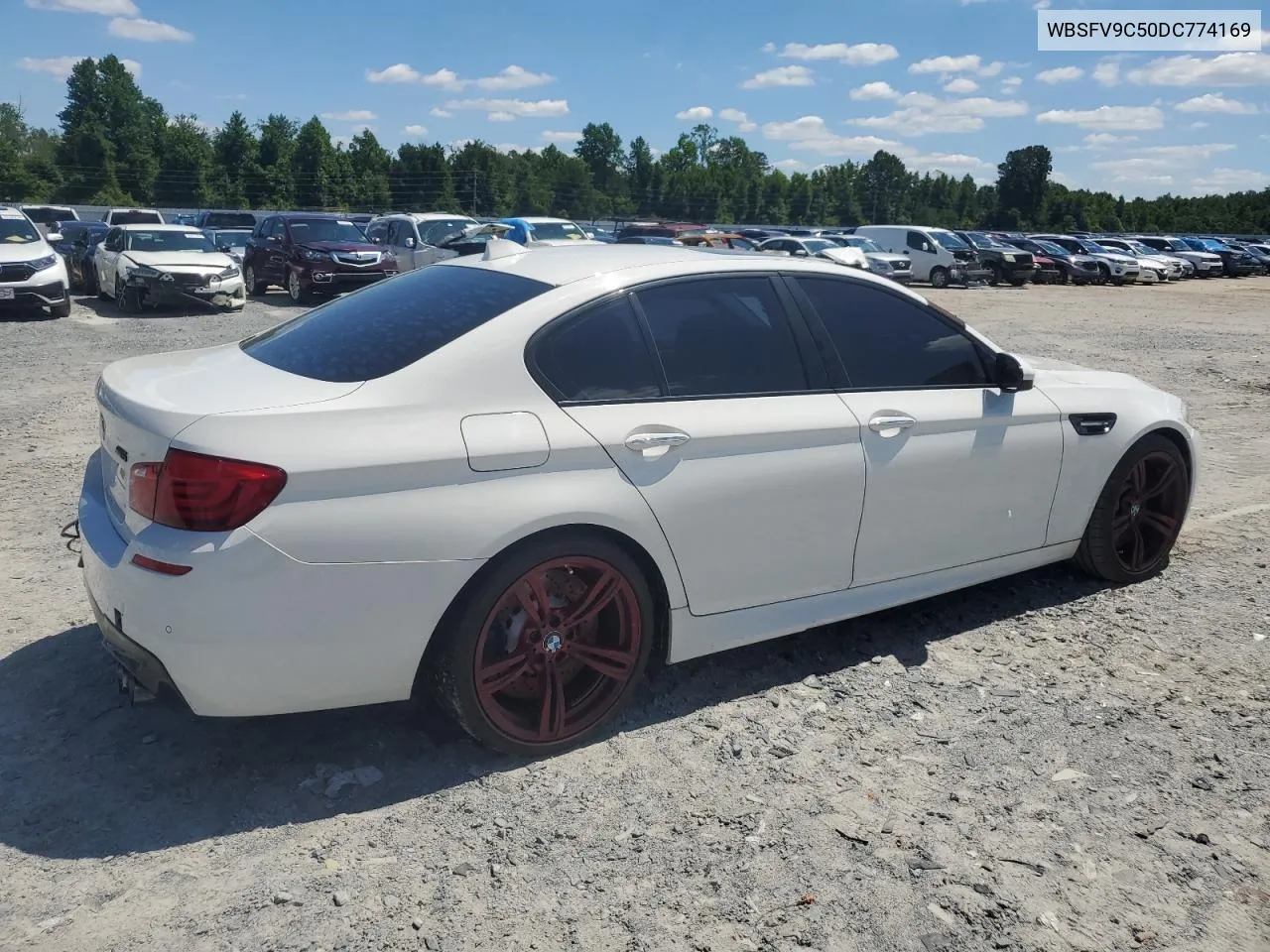 2013 BMW M5 VIN: WBSFV9C50DC774169 Lot: 61274774